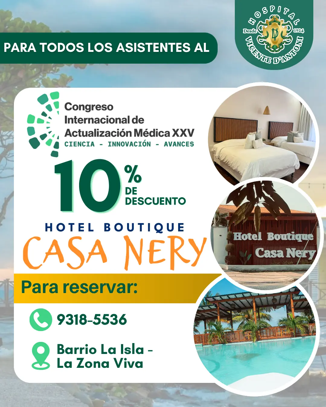 CIAM XXV Descuento Casa Nery