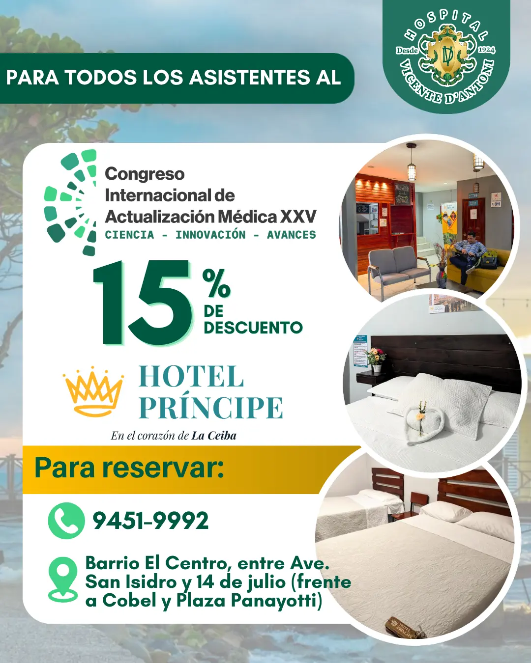 CIAM XXV Descuento Hotel Principe